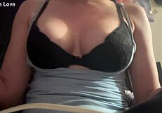 i feel the joy in my bouncing big boobs solo session