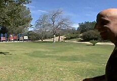 Wife With Big Tits Meets Stranger Outdoors