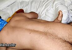 Desi wife with lovely long hair gets bold doggystyle fucking