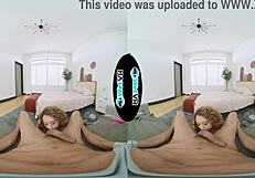 Allie Addison GRIPS tight pussy on HARD dick