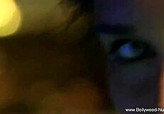 The beautiful girl from India dances and shows her body