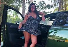 lola smith, the curvy latina milf, is hotter than ever in summer countryside fucks