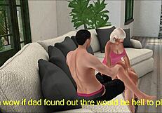 oh no, stepson part 1 is here with all the cheating tension!