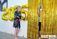 stepmoms new years glory hole with cory chase and diego perez