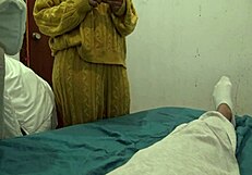 Turkish stepmother visits her american stepson in his bedroom to touch his BIG DICK