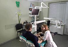 i fucked the doctor doggystyle in her office, then cowgirl and blowjob