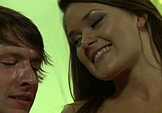 Brunette hotty ember james is a horny newcummer anxious to get fucked