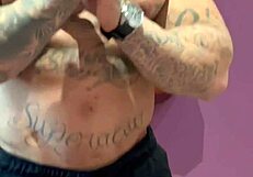 to keep the secret, my muscular friend gave me his oiled ass in dorm - free