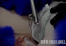 Three Layers Of Tape Bondage On Kigurumi