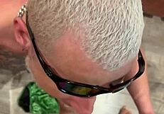 to keep the secret, my muscular friend gave me his oiled ass in dorm - free