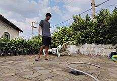 did you let that virgin boy fist your ass for his slingshot?