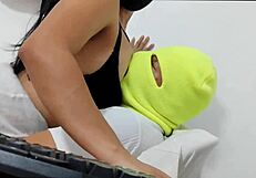 Sex-Addicted Neighbor Makes Me Cum Inside Her Passionately