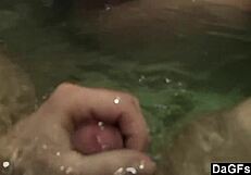 Dagfs Masturbating And Sucking Cock In A Steamy Bathtub!