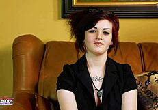 I dildo fuck my pussy while rubbing my tits