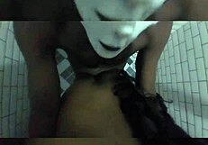 Pounding The Booty On Lady Banks In The Bathroom