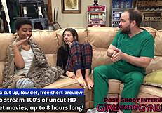 Doctor Aria Nicole & Doctor Tampa Trying On Gloves