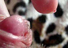 Detailed Closeup Of Big Clit Reaching Intense Orgasm