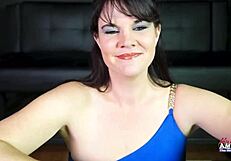 Busty milf mckayla sucks cocks and rims before banging