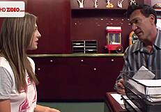 Dahlia Sky Bailey Sucking And Fucking Her First Latino, Getting Cumshot In HD Porn