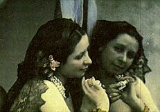 vintage lesbians licking and muff diving in two centuries of lesbian love