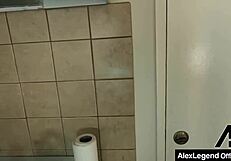 Chloe Terry Drips Alex Legends' Sperm After Doggy Style in Cowgirl Position!