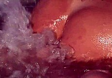 Brazilian Barbie Banks enjoys water activities