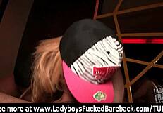 is ladyboy candy coated in sperm from deepthroat?