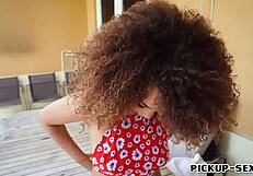 Czech slut Cecilia Lion gets banged in public