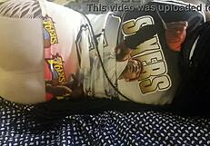 Teen shows off her ass with farts