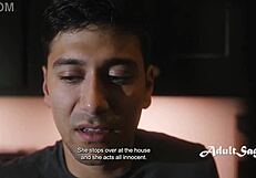 Step mom possessed by demonic affliction in taboo threesome breaking family