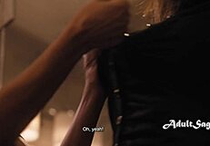 Step mom possessed by demonic affliction in taboo threesome breaking family