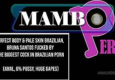 perfect body bruna santos got fucked by the biggest cock in brazilian porn anal and pussy