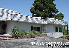 Doggystyled inked beauty in intimate bedroom moment