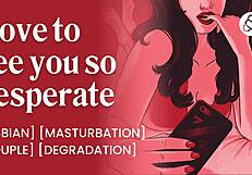 lesbian dominant girlfriend gives you jerking off instructions on the phone vibrator real orgasm lesbian couple good girl praise