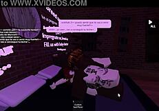 Intense session with roblox bbc lover