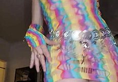 Nikki Knightly Striptease In Perky Tight Undressing Clothes Ripped Scene