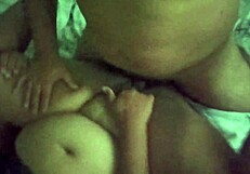 amateur home video with a curvy woman who has a chubby and hairy body