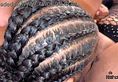 Kash Omera Straps And Eats Girlfriend's Pussy While Sub Records