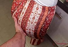 Cleaner Lady Allows Fucking for Extra Tip in Roleplay Scenario