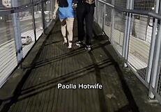 Hotwife Paolla Screams During Street Sex On Highway?