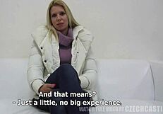 czech casting - damn sexy adriana 0777 gets interviewed and fucked in pov