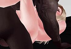 ब्राजीलियन मिल्फ बड़े काले लंड वाले बॉडीबिल्डर से भिड़ती है तीव्र इंटररेशियल में