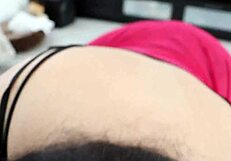 I gave him a blowjob while he was watching our video on tv with facial and cum in mouth at the end