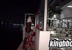 मियामी होटल शेनानिगंस - मिशेल मार्टिनेज बाहर लंड चूसती है