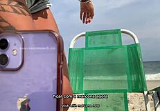 प्राइवेट चैट लाइव बीच पर पब्लिक एक्सीबिशनिज्म रेनाटिन्हा मेलो।