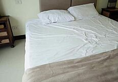 Stepsister Rents Hotel With One Bed By Mistake!