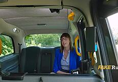 perverted psych teacher begs for dick from taxi driver in public sex