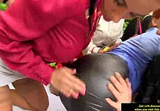 Piss Fetish SLUTS Outdoors PEEING on Each Other in Intense Action