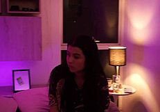 The beautiful Yaira and her girlfriend have a cozy night in