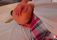 this pretty girl has great sex in a perfect pussy fuck with big cock